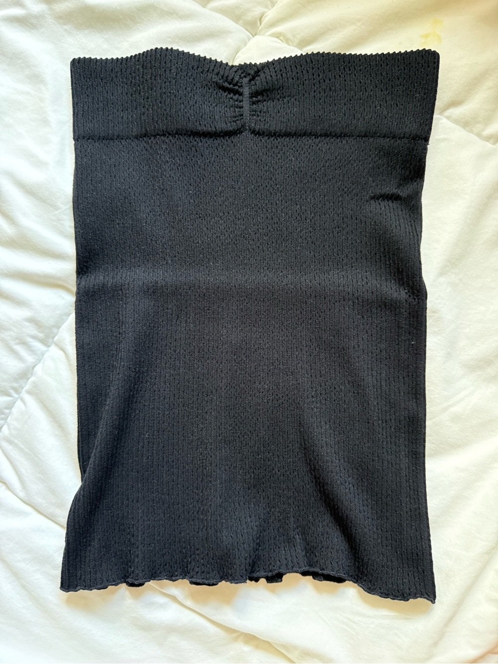 Black Strapless Tube Tank Top - Women's